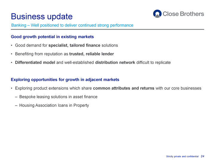 Business update