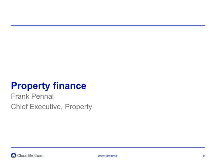 Property finance